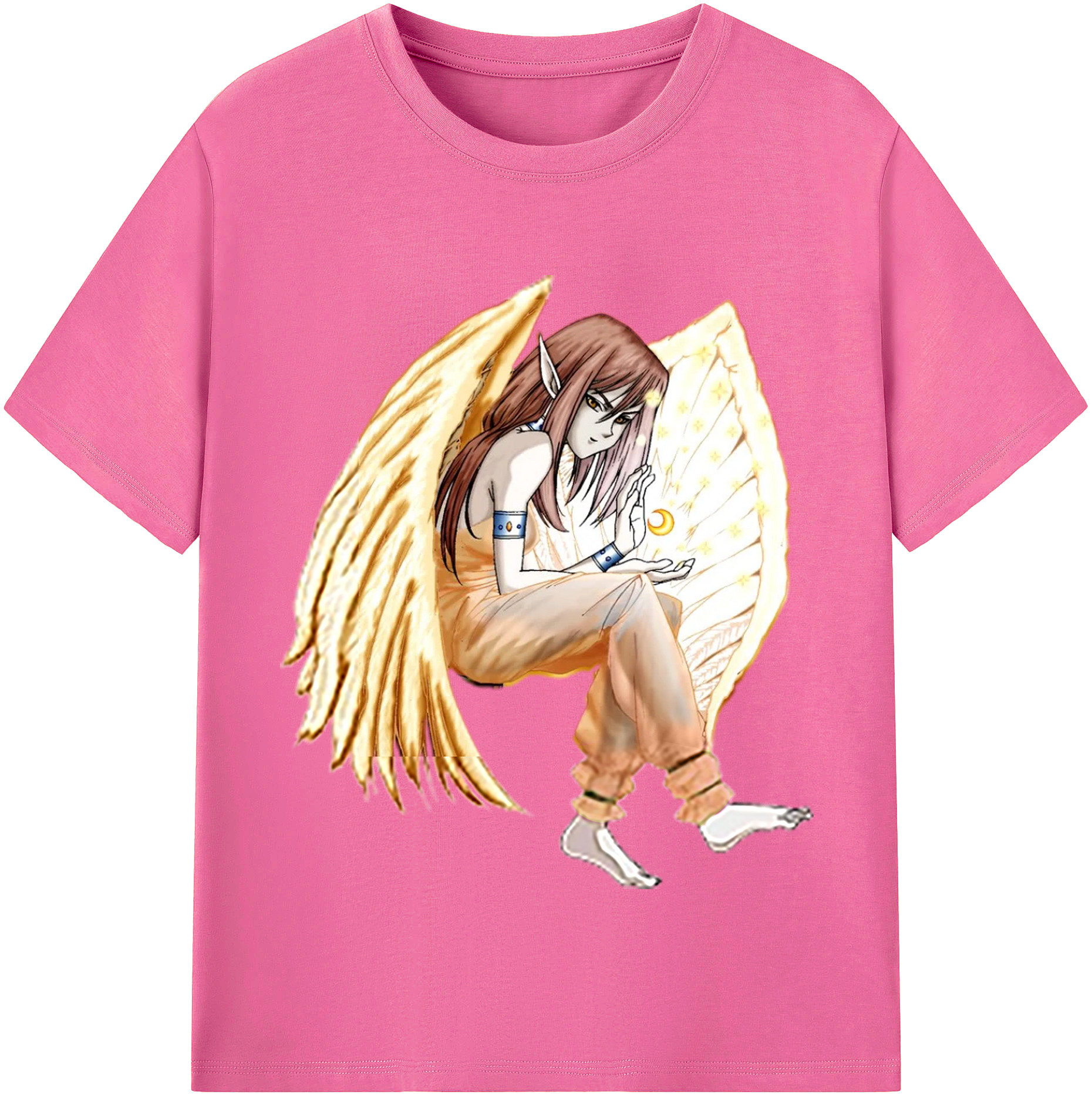 （画像用） 遊☆戯☆王 Yu-Gi-Oh! レディースカジュアルプリントTシャツ（綿100％）